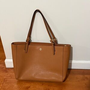 Tory Burch Tan Leather Tote